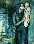 П. Пикассо. Мать и дитя 3. 1901